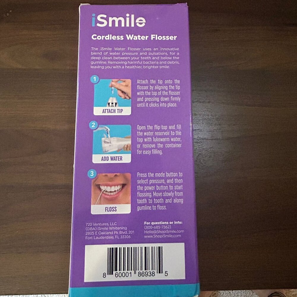 i Smile cordless water flosser - Picture 3 of 4